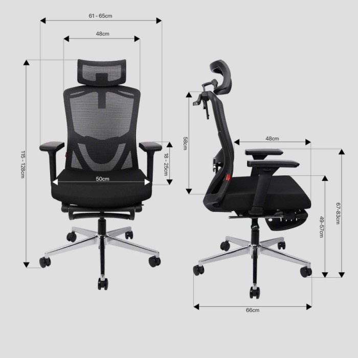 [Good] Fantech OCA259S OCA259 Kursi Kantor Kerja Premium Office Chair Gaming