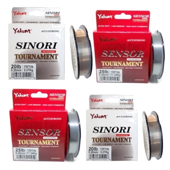 senar pancing yakuza sinori yakuza sensor  | 0,16 | 0,18 | 0,20 | 0,25 | 0,30 | 0,35 | 0,,40 | 0,45 