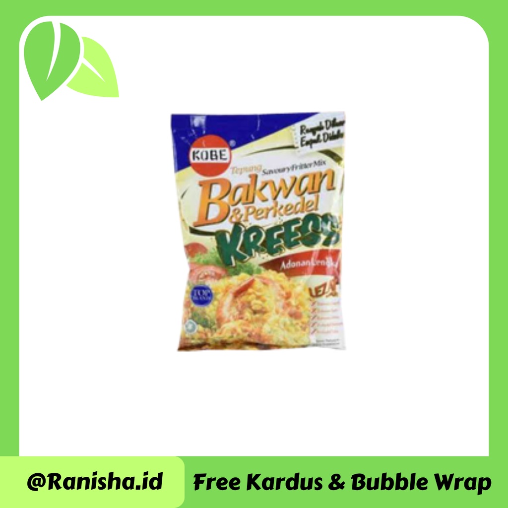 

Kobe Tepung Bumbu Bakwan Kress Pack 210G