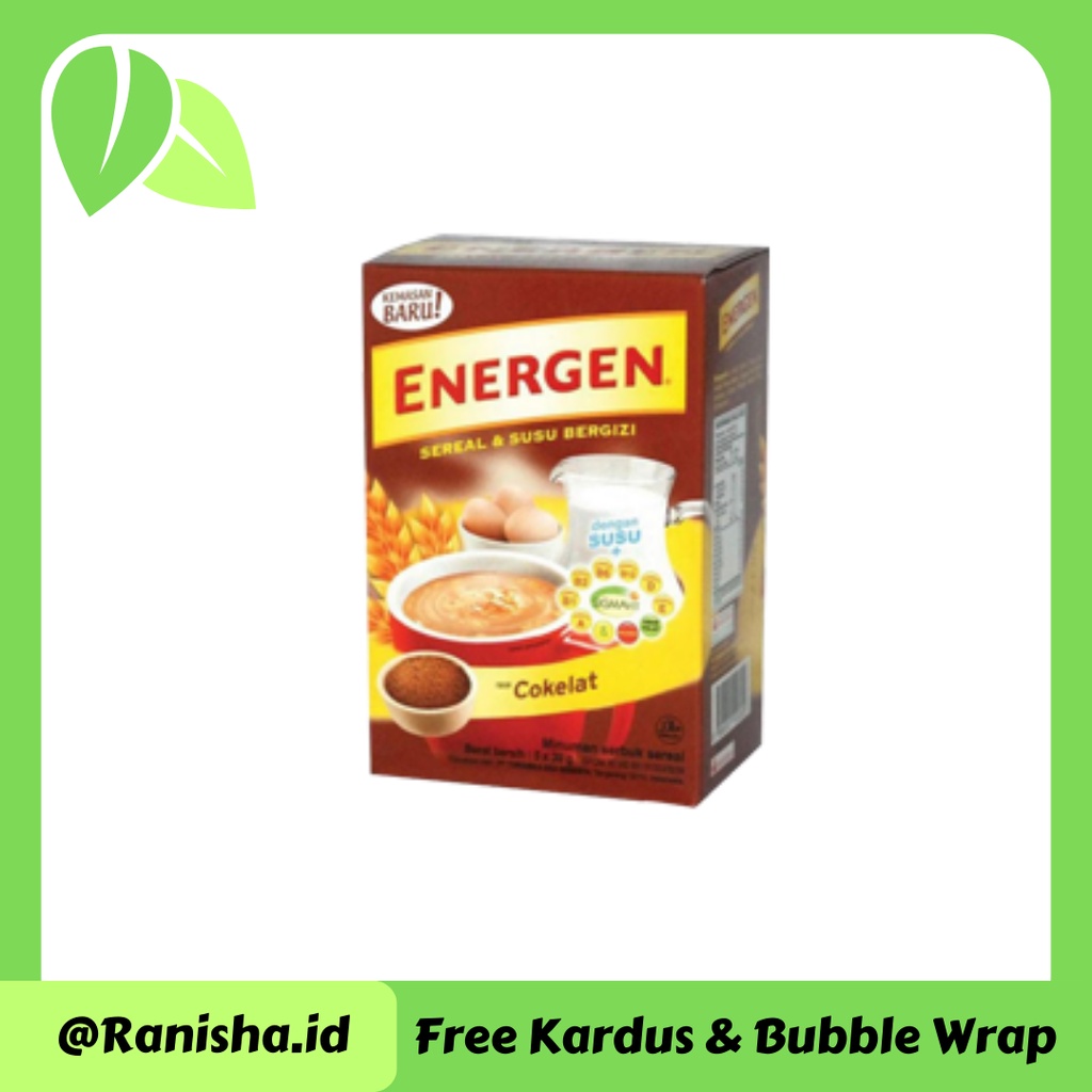 

Energen Cereal & Susu Instant Cokelat Box 5X34G