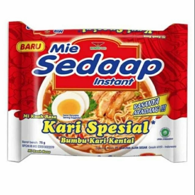 

(Good) Mie Sedap Rasa Kari Spesial 5 Bungkus