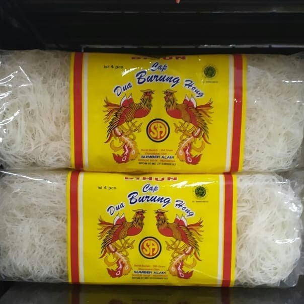 

(Good) bihun cap dua burung hong 250gr 4pcs