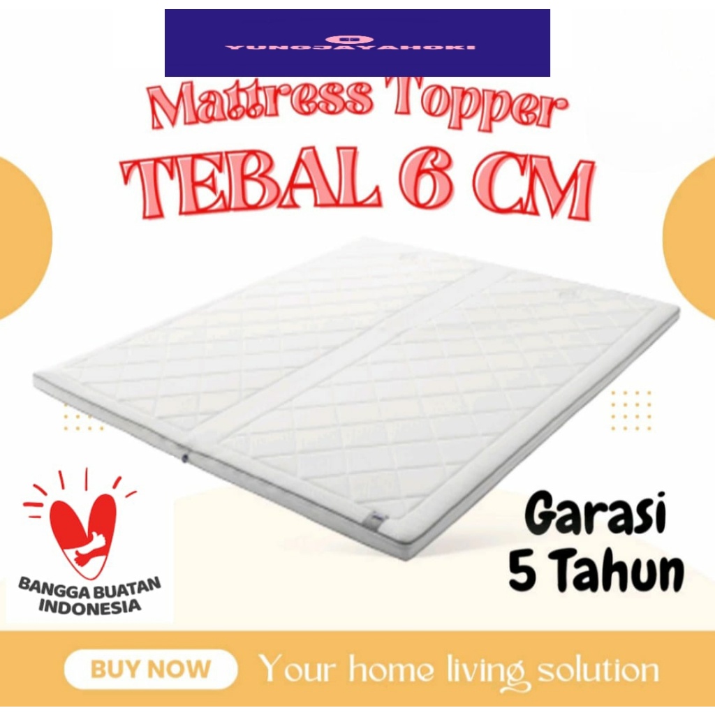 MATTRESS TOPER / MATRASS PELAPIS KASUR / TOPPER SPRINGBED / KASUR LANTAI / PELAPIS SPRINGBED /