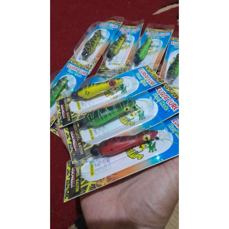 {{ Kurat Lure - Soft Frog Model Bingkarungan Geol 7 Cm 9 Gr Auto Wtd Killer Ready }}
