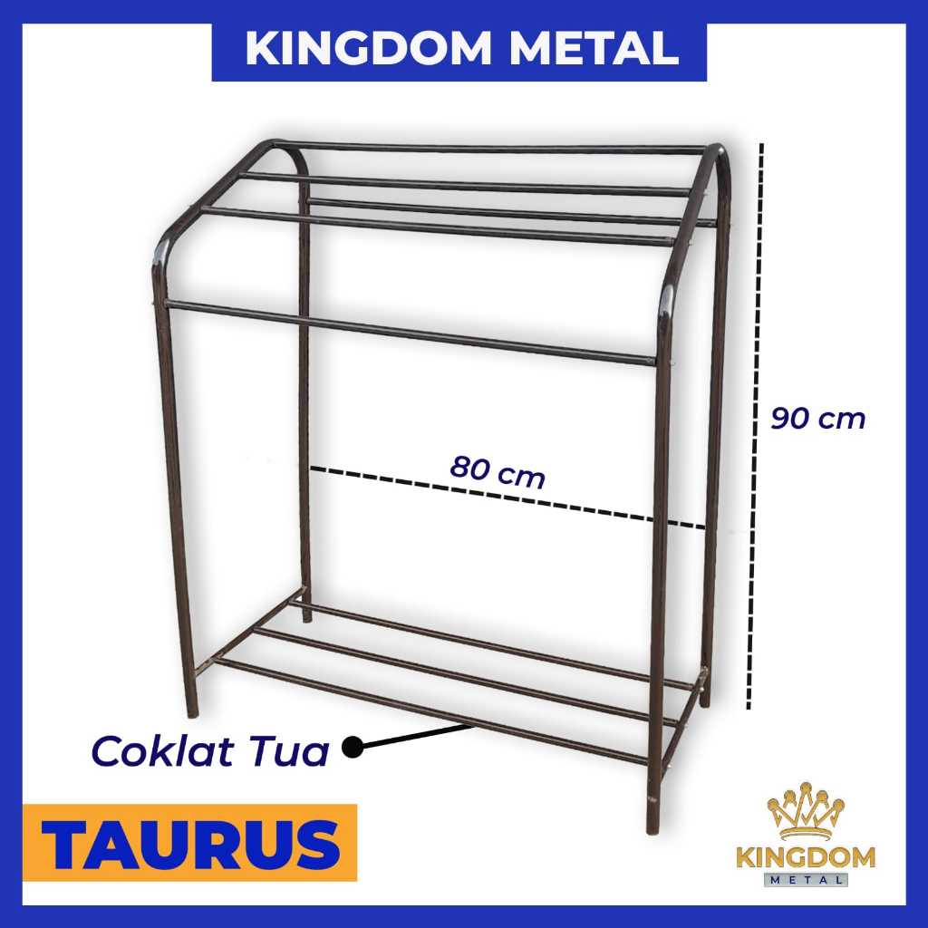 UM1 JEMURAN HANDUK KECIL ALUMUNIUM TEMPAT PENGERING HANDUK TAURUS ARIES