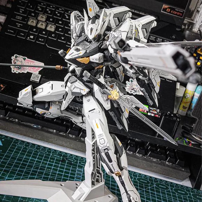 ..... Model Kit 1/100 Robox Bailu Air Combat (Metal In Frame) Plamo