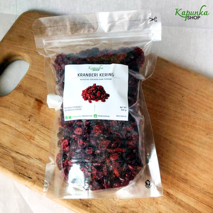 

Dried Cranberry 500Gr/Buah Cranbery Merah Kering