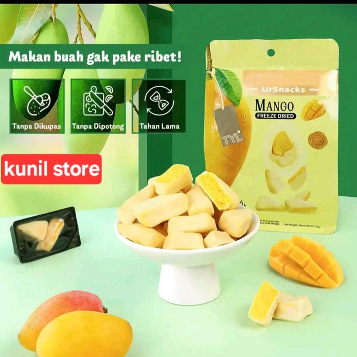 

Urs Snack Buah Kering Tyl Dengan 4 Varian Buah, (Durian, Strawberry, Manggo, Dragon Fruit) 22G