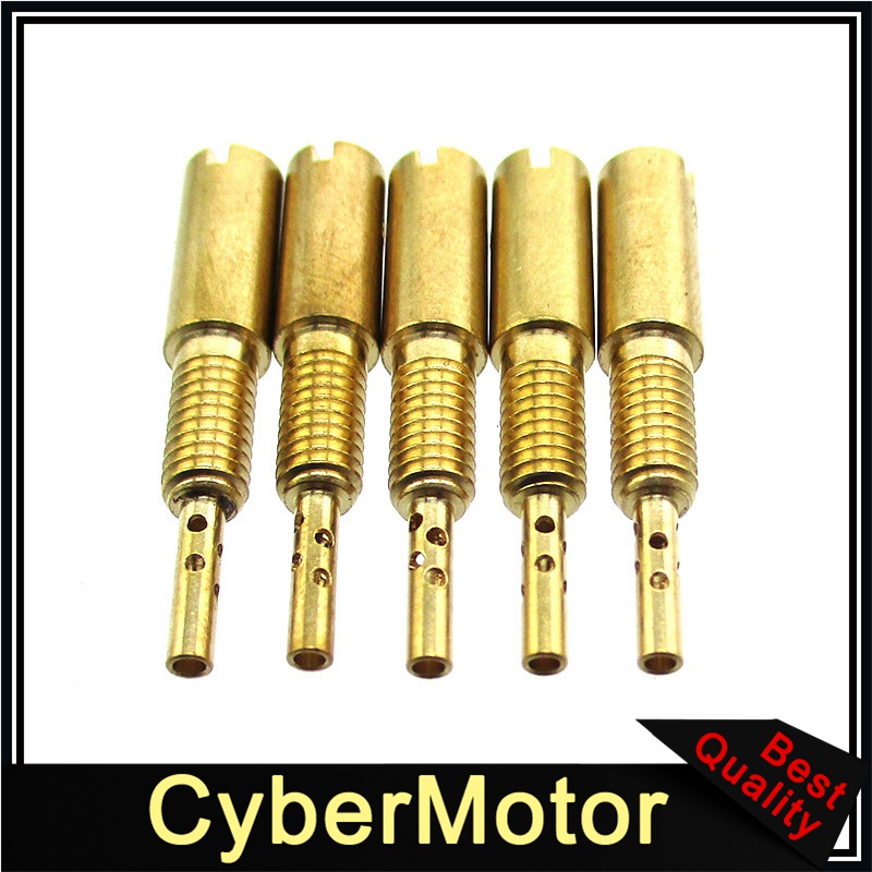 Pit Dirt Bike Carburetor Pilot Slow Jets #15 #17.5 #20 #22.5 #25 For Mikuni Carb Vm22-3847 Vm26-672U