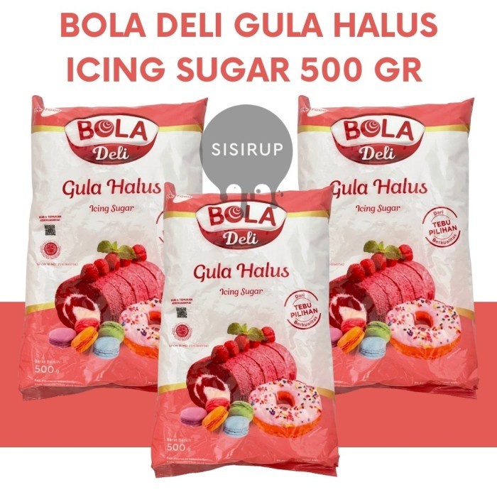 

(Best) ICING SUGAR - GULA HALUS BOLA DELI
