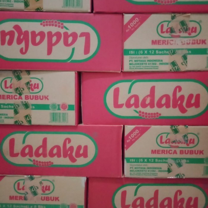 

(Best) [Pack] Bumbu Masak Instan Lada Bubuk Ladaku isi 72 pcs - ladaku