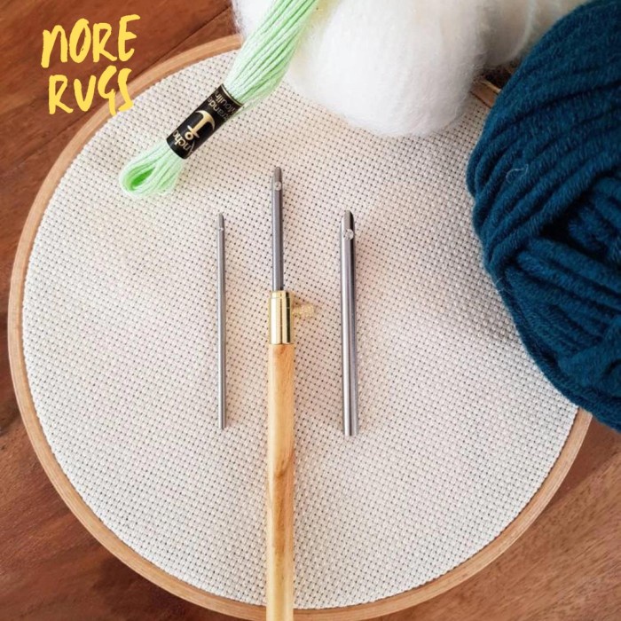 HJE H4jE 150x100 Kain Punch Needle / Monk Cloth Fabric Grade A