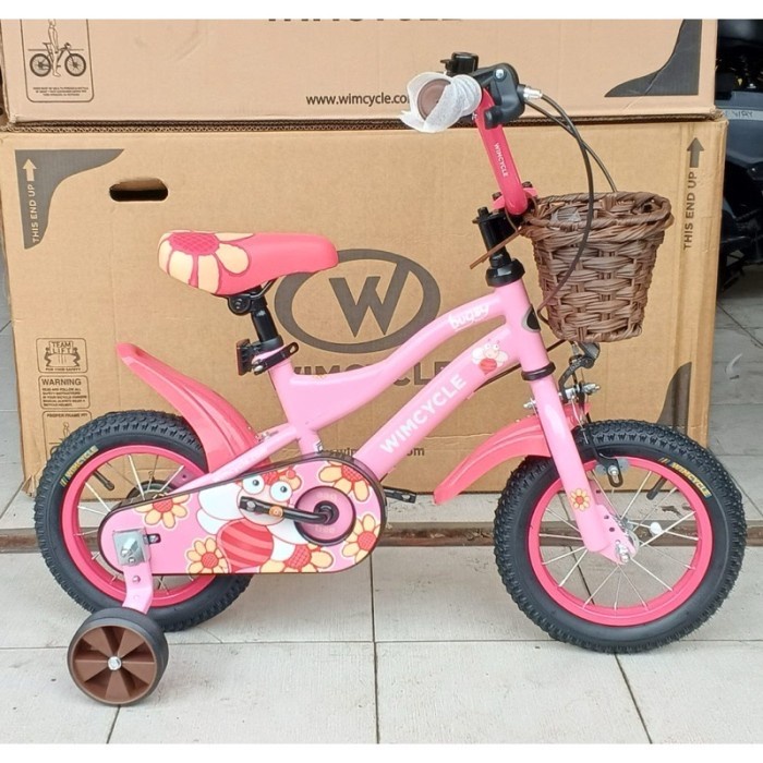 SEPEDA ANAK / KIDS BIKE WIMCYCLE BUGSY BALITA 12 INCH