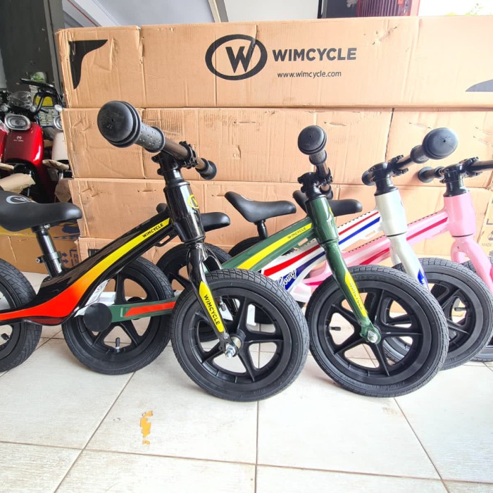 SEPEDA KESEIMBANGAN/BALANCE BIKE / PUSH BIKE / PUSHBIKE WIMCYCLE GOMY BERKUALITAS
