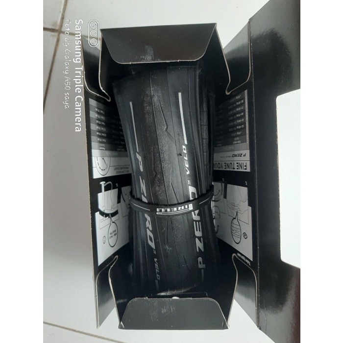 BAN LUAR TIRE 700 X 25C 25 C PIRELLI ZERO VELO SILVER