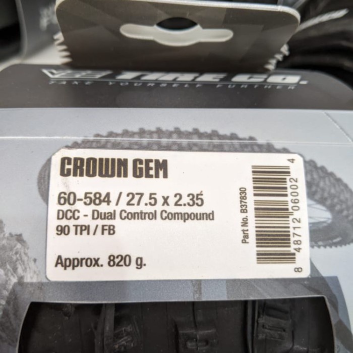 TIRE / BAN LUAR MTB VEE TIRE CROWN GEM DCC 27.5 X 2.35 TERLARIS