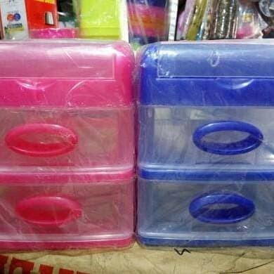 JTTOP" LACI SUSUN 3 KECIL SHINPO / LACI MINI / MINI CONTAINER / LACI PLASTIK.