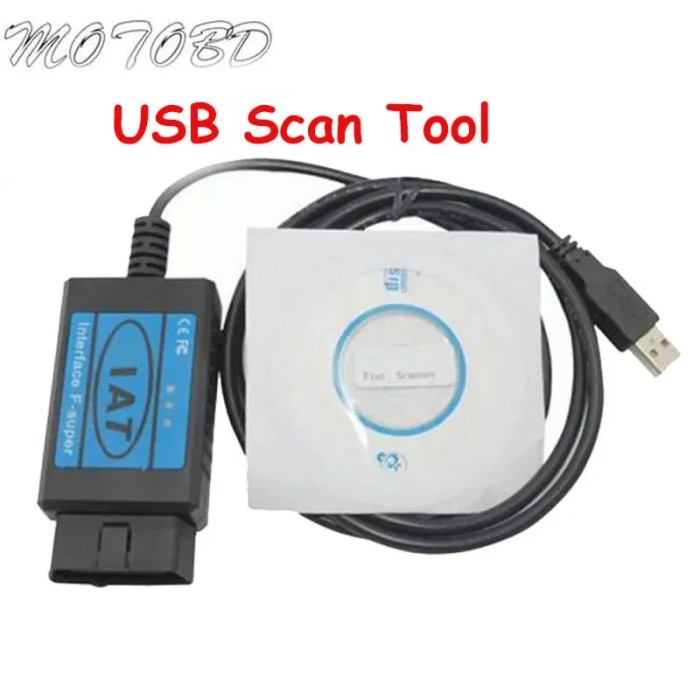 USB OBD2 for Fiat Scanner OBD OBDII Diagnostic Tool for Fiat F-Super
