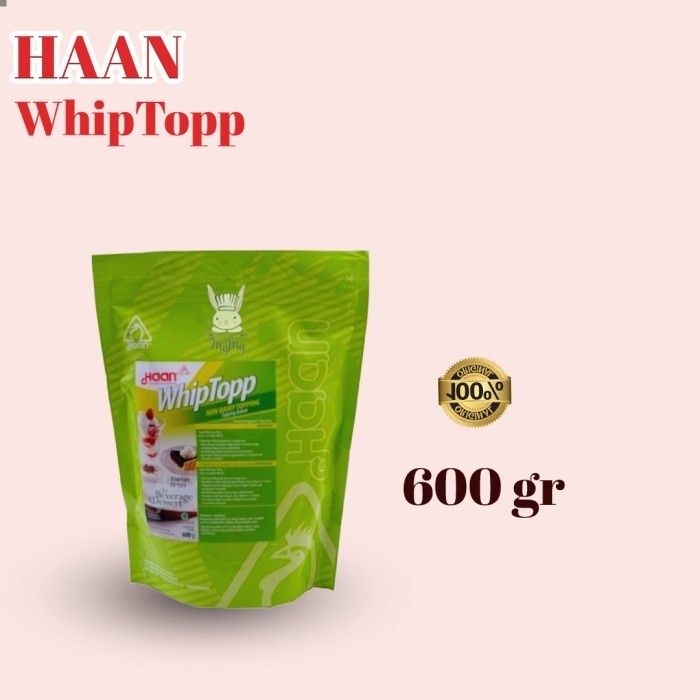 

Promo Terbatas Haan Whiptopp Whip Powder 600 G Aman