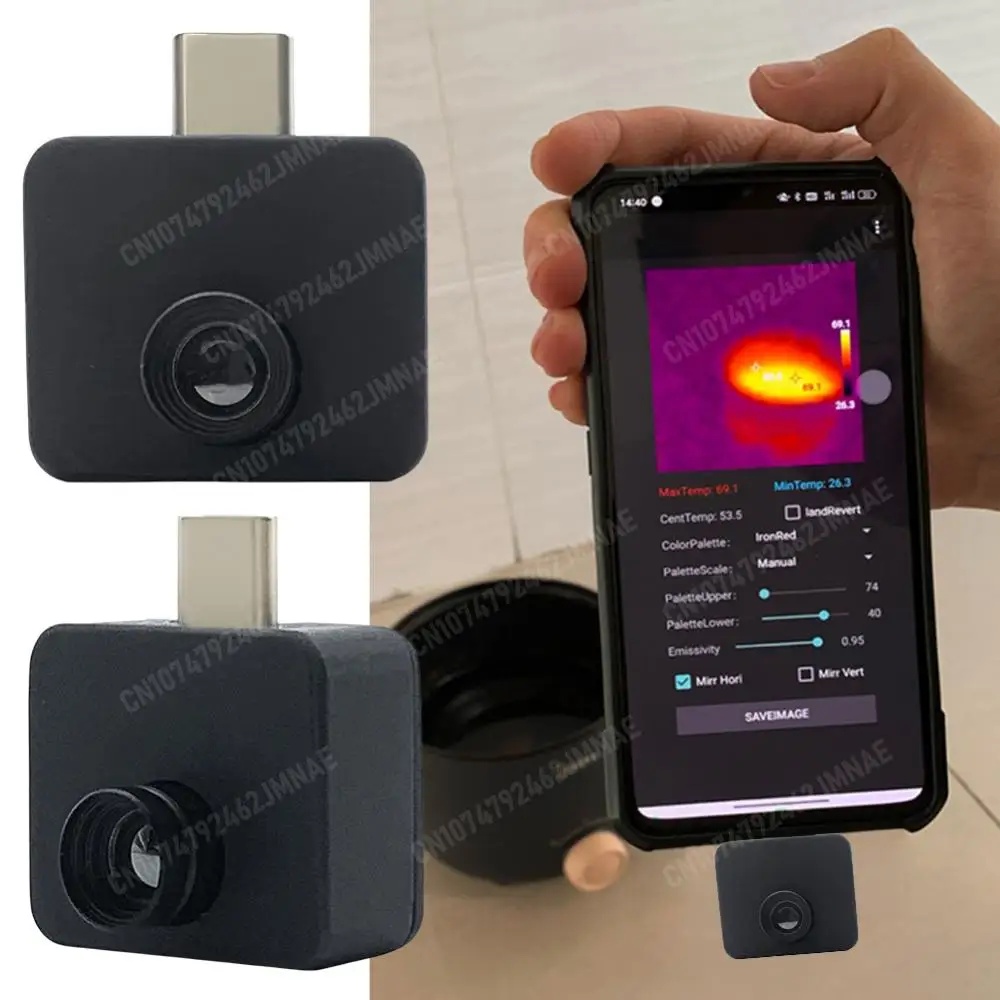 Thermographic Camera 32*32 Pixels -20~1000°C Infrared Thermal Imager Thermal Imaging Camera for Andr