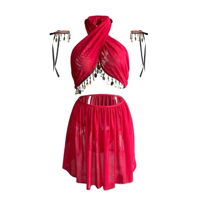 Sexy Lingerie Belly Dancer Costume-Cosplay Baju Penari Best Seller