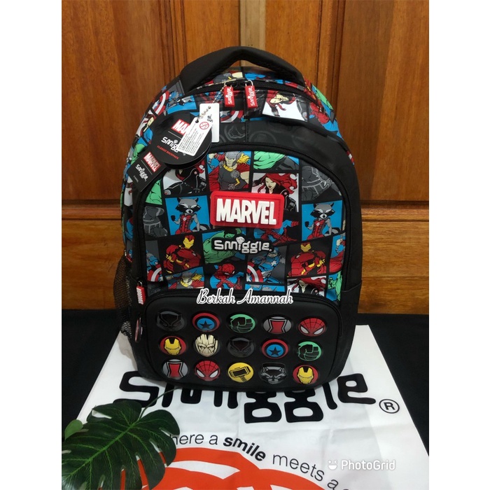 Smiggle Marvel Avanger/Marvel Series /Tas Smiggle Original -Gratisongkir