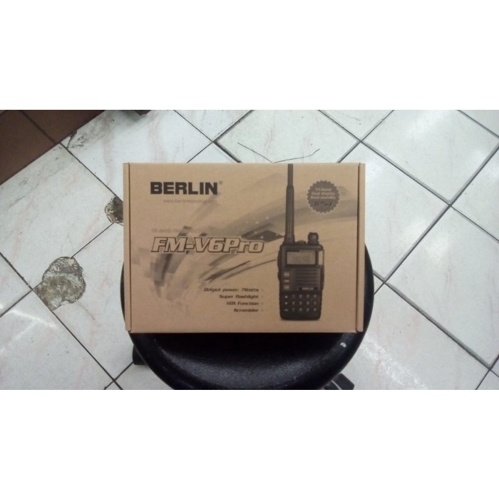 HT BERLIN FM-V6PRO DUAL BAND VHF/UHF