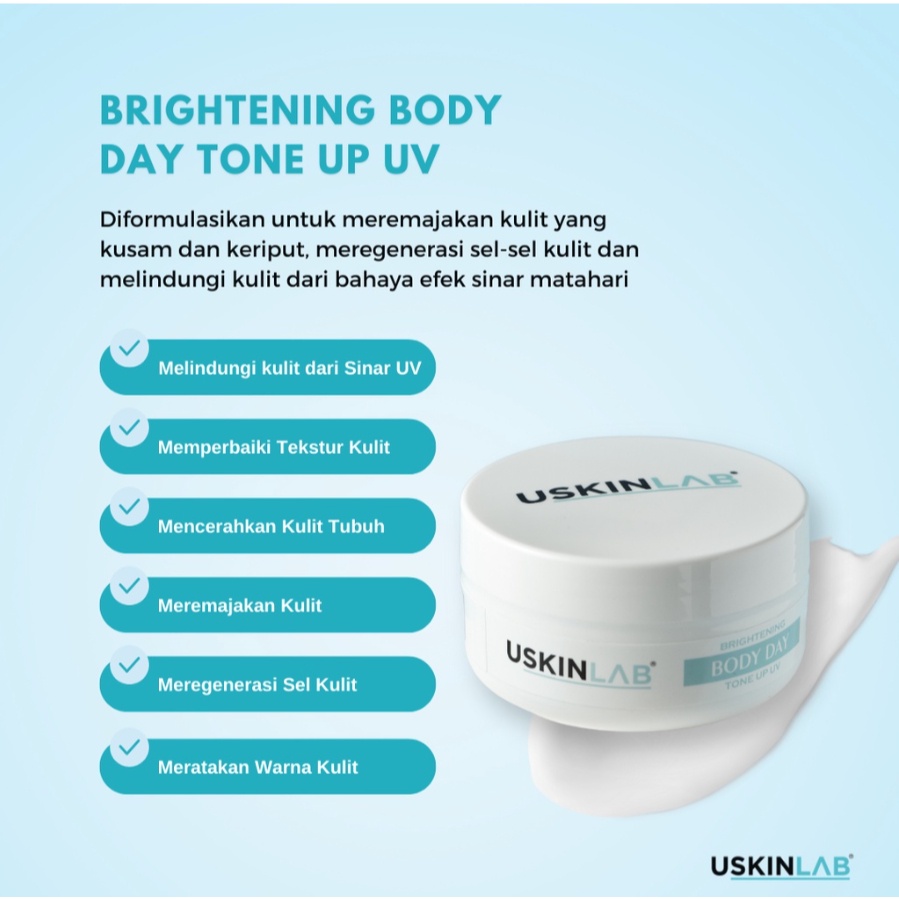 Beauty Paket Badan 1 Bulan Glowing Full Body Paket Badan Lskin Mix Uskin Promo Asli Vema Beauty