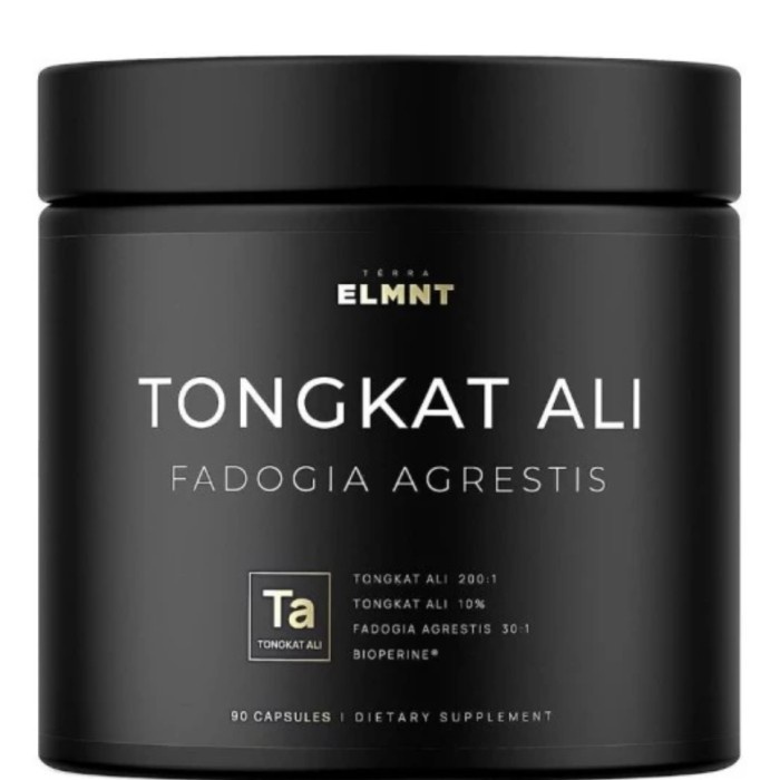 Terra Elmnt Tongkat Ali Fadogia Agrestis 90 Caps