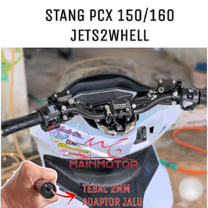 STANG STIR JETS2WHELL PCX 150 160 THAILAND PENDEK