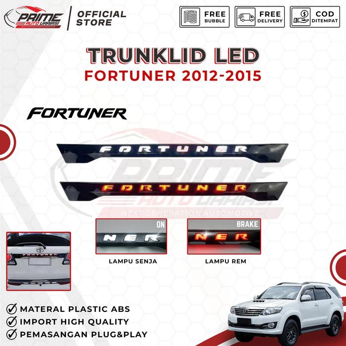 Trunk Lid Led Grand Fortuner 2012 - 2015 Trunklid Fortuner Led