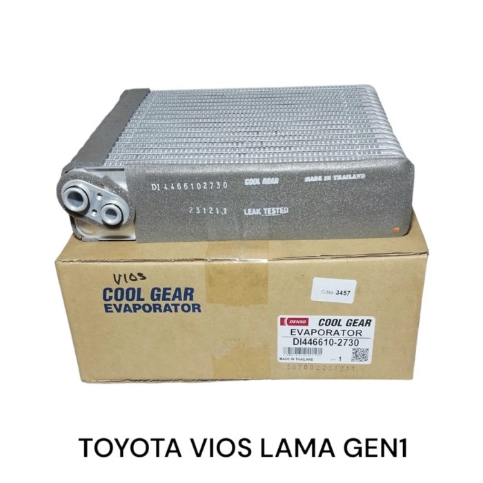 Evaporator Toyota Vios Lama Asli Denso Cg Original