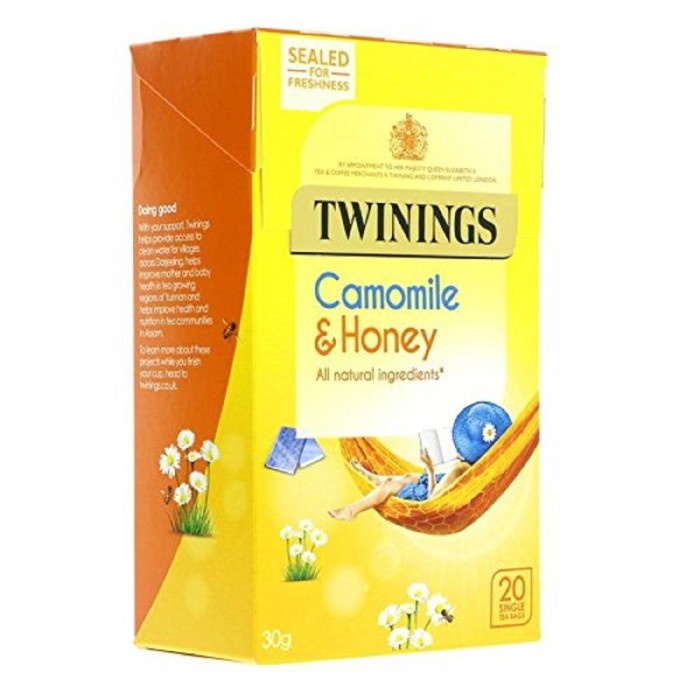 

Twinings Tea Shoot Camomile & Honey Natural Ingredients 20 X 1.5 Gram