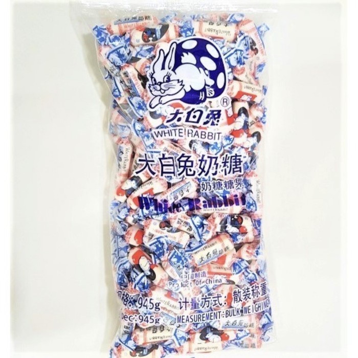 

Permen Kelinci White Rabbit Candy / Permen Susu Kelinci Eceran 250 Gr