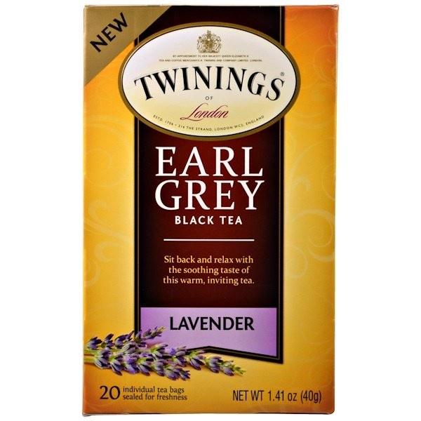 

Twinings Earl Grey Black Tea Lavender Tea Bag 20 X 2 Gram