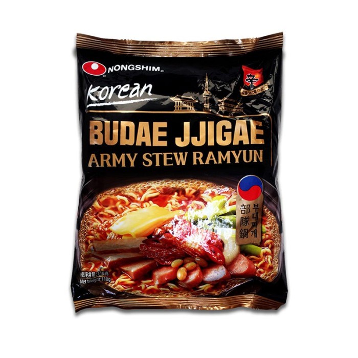 

Nongshim Korean Budae Jjigae Army Stew Ramyun Instant Noodle 118 Gram