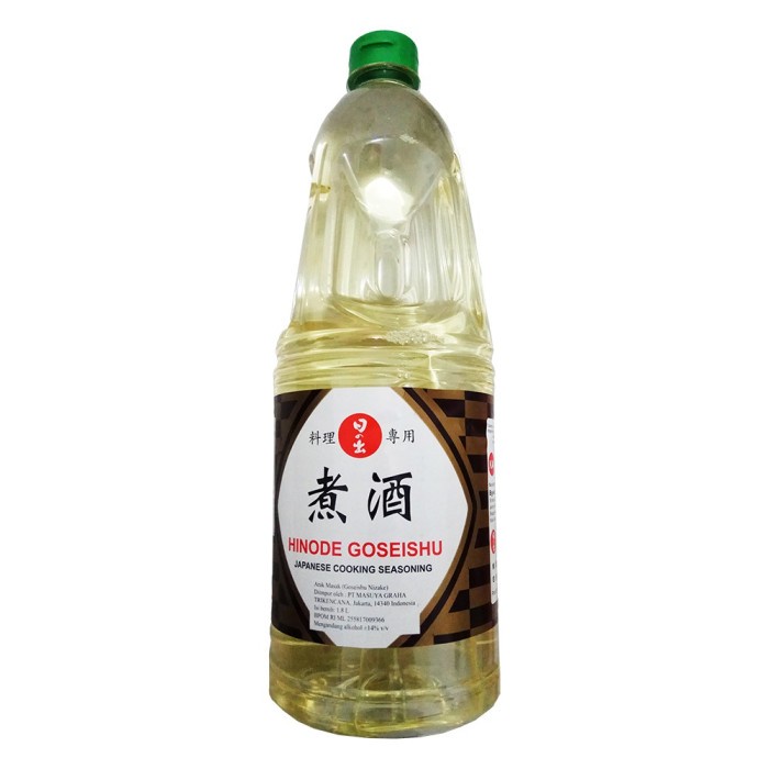 

Arak Jepang Hinode Goseishu Japanese Cooking Seasoning 1,8 Liter