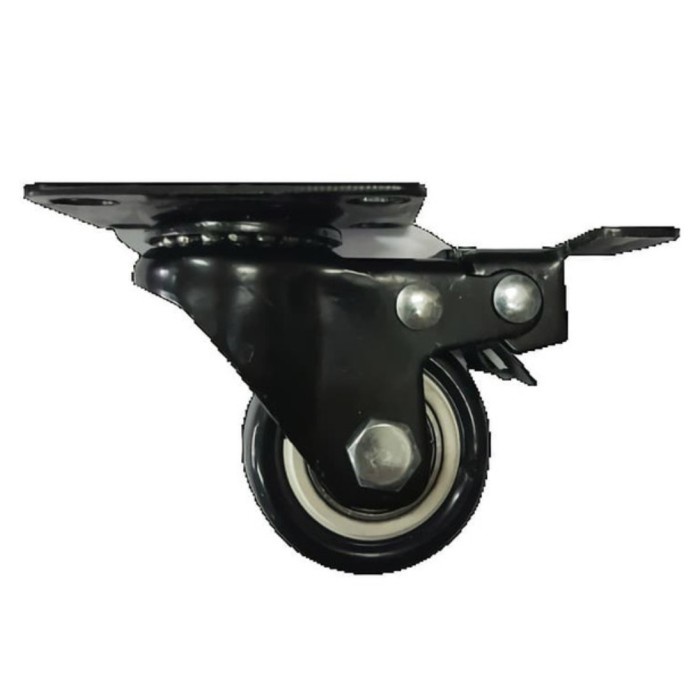 

Roda Caster Troli Trolly Black Pu Hitam 2 Inch Rem Ranger Germany