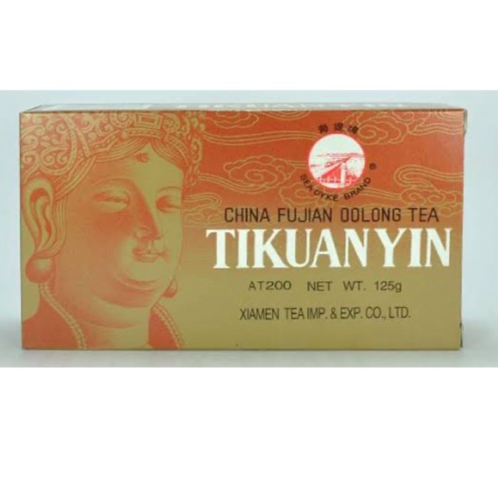 

Sea Dyke Brand Ti Kuan Yin / Tie Guan Yin Kotak Teh Kuan Yin 125 Gram