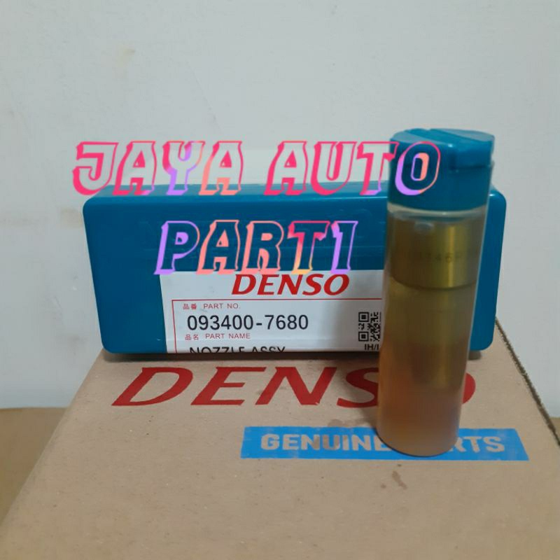 NOZZLE NOZZEL NOSEL MITSUBISHI PS125 CANTER 093400-7680 ASLI DENSO JAPAN