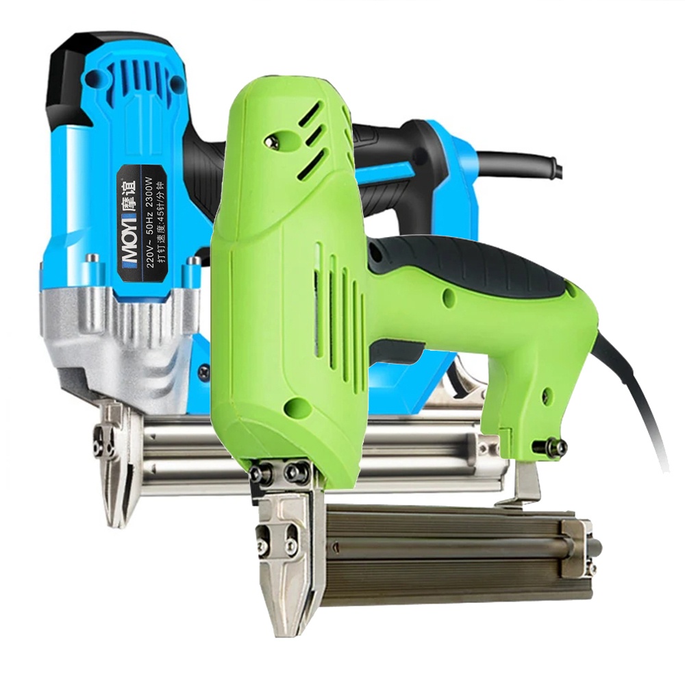 2300W/2000W Electric Nailer Woodworking Tools 220V Electric Straight Nailer F30/F25/F20/F15 Furnitur