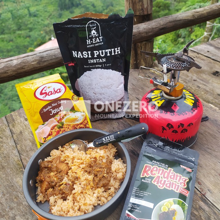 

SURVIVAL & BUSHCRAFT FOOD [TINGGAL SEDUH] MRE NASI INSTAN PREMIUM