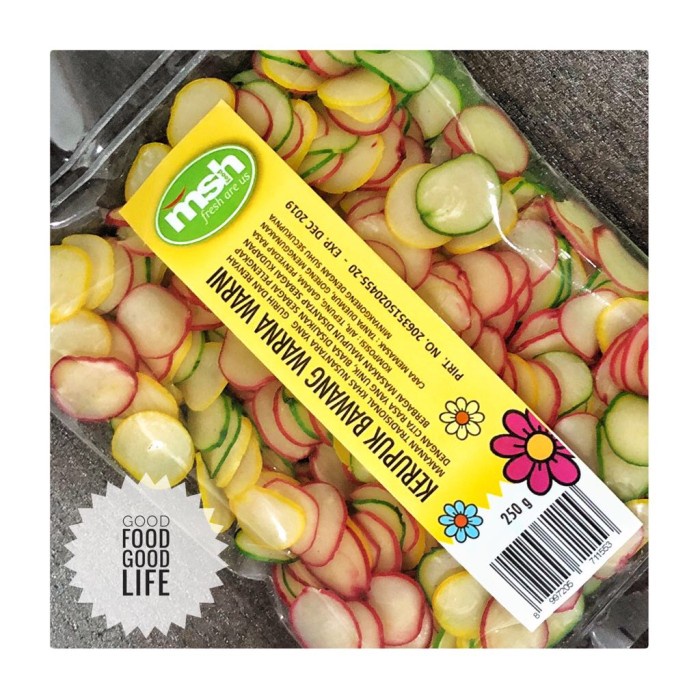 

Kerupuk Bawang Warna Warni