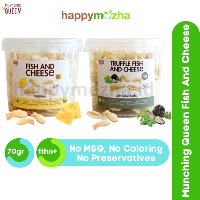 

Munching Queen Truffle Fish and Cheese & Original