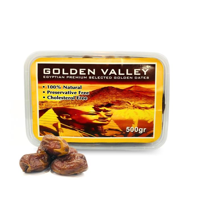 

kurma mesir 500gr golden valley Best Quality Kurma murah enak -kurma Elshanum kurma