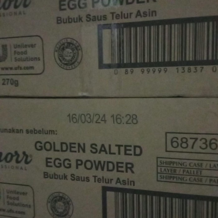 

Knorr Salted Egg 270gr