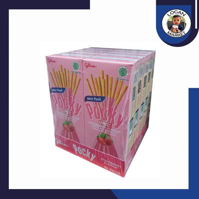

Glico Pocky Mini Strawberry 22 gr 10 pcs
