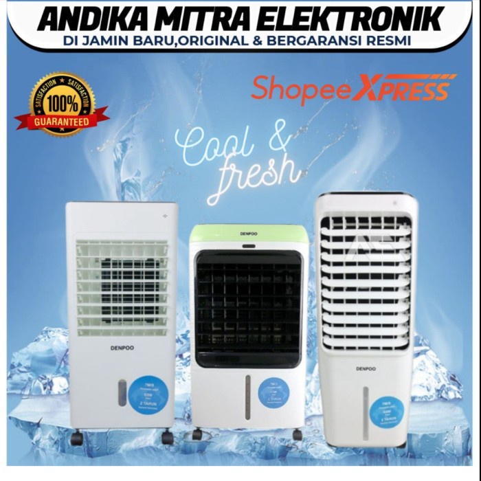 Penyejuk Ruangan Hemat Listrik Air Cooler Denpoo AR 1108