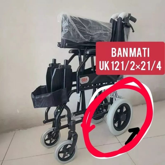 ban mati kursi roda 12 1/2 2 1/4 gea