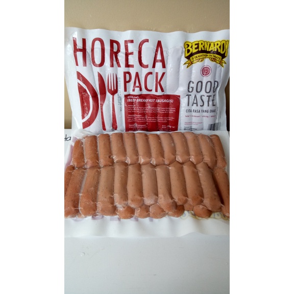 

Sosis Horeca Bernardi 1Kg Isi 48 Pcs